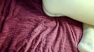 cuñada gets wet and hairy during tv creampie fuck