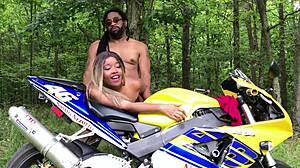 Nina Rivera Devours Don Whoe's Monster Cock in Outdoor Ebony Frenzy