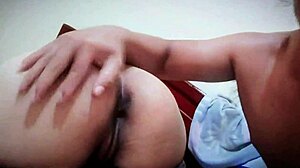 stepmom's juicy big ass bent over for homemade anal pounding moans