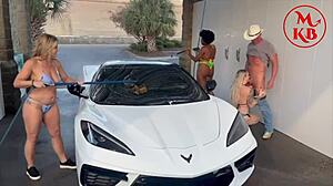 kora bell angel minx duchess coco suck fuck jasper in public carwash