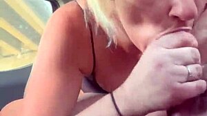 real homemade video of a hooker sucking dick and getting fucked in public and she even lets the guy nut in her mouth at the end
