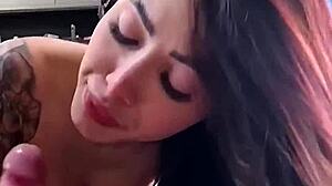 Naughty Brunette Gostsa Takes Big Dick In Pov