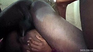 mari fille sexy africaine baise un desir absolu avec chatte cremeuse