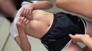 Coño Virgen De Hermanastra Es Follada Le Encanta Montar Morrita Gritando De Placer Mas Duro Mi Amor