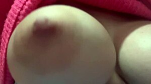 Big boobs bouncing session big hard nipples fot artemisia love horny af