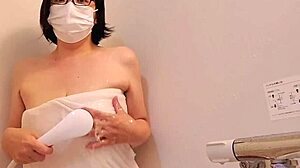 A married woman feels pleasure from masturbating