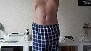 Caressing ones natural body