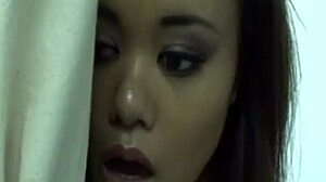 asian teen 18+ hooker gets busted by her sister pleasing her clients