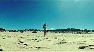 Travel Show Ass Driver - Ferrol Sasha Ikeyeva In A Bikini On Beautiful Spanish Doninos Beach