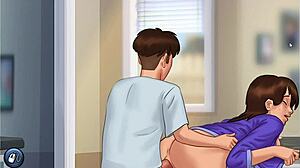fucking my milf stepmom in kitchen