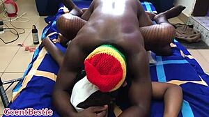 Couple Deep Missionary Homemade Sex