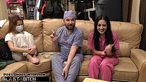 Become Nurse As Blaire Celeste Gets Blasted With A Jizzcasso