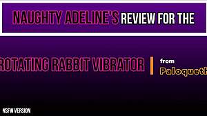 Special sex toy review rotating rabbit vibrator by naughty adeline