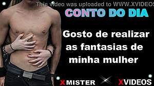 Conto erotico realizando as fantasias da esposa