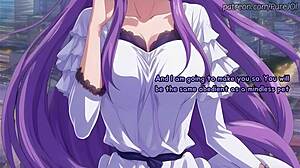 Rize from tokyo ghoul shapes her new filthy puppy fingering joi