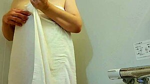 A married woman feels pleasure from masturbating