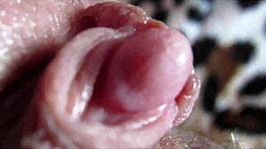 Huge Clit Rubbing Leads To Intense Orgasm