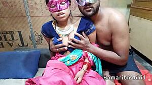 Hot saree blouse sex in clear hindi