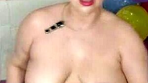 sexy chubby stepmom masturbates hot mature