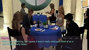 A Wife And Stepmother Play Naughty Holiday Games