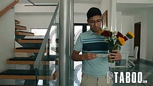Tricking his nearsighted stepmom lexi luna max fills