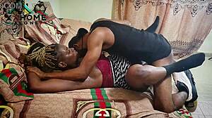 College Student Enjoys Rough Big Black Cock