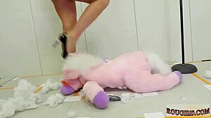 Extreme Bondage Talent Show For Bound Babe