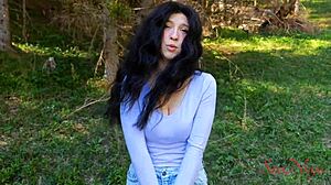 Influencer Running From Bear Sucks Dick For Rescue