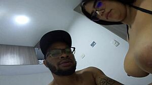 Girl with glasses been waiting to be jerk mate for way too long his dick did not disappoint her she took her time jhodez1