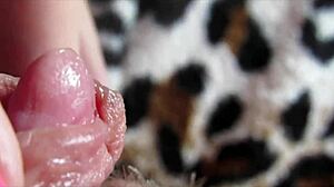 Huge Clit Rubbing Leads To Intense Orgasm