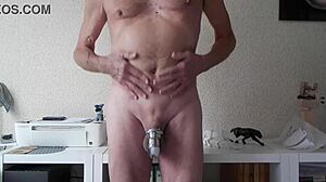 Caressing ones natural body
