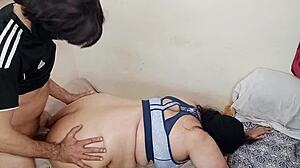 Indian Girlfriend Gets Last Anal Fuck