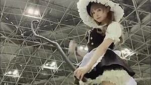 asian mayu ronne cosplay contest part three