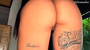 Big ass fitness latina milf fucks young athletic guy