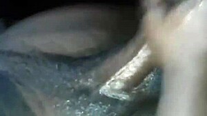 big black dick pounds hard during homemade session with moaning lover