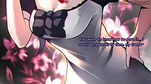Rize from tokyo ghoul shapes her new filthy puppy fingering joi
