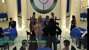A Wife And Stepmother Play Naughty Holiday Games
