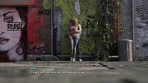 while she played games i fucked