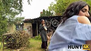 hunt4k naughty chick gets fucked by stranger in front of family