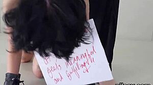 nasty girl is brought in anus asylum for awkward treatment