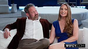 Husband Watches Scenes - Cuckold Fucking with Staring Spouses