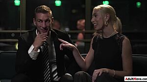 Boss cheats with young blonde