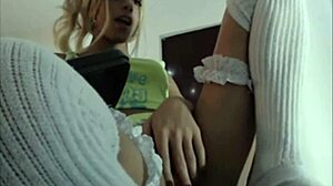 cute shemale teen 18+ager masturbating