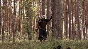 fierce forest fairy gets tied up for rough questioning