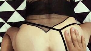 Amateur casting with skinny petite 18+ russian milf model
