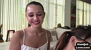 Pov Hj Amateur Teen 18+S Jerks Cock In 3Some And Talk Dirty