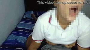 latina student gets rough doggystyle until orgasm
