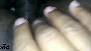 Black babe begs for anal pounding