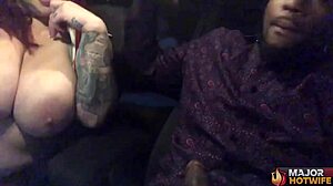Horny hottie kendra lee deepthroats rome majors cock in public
