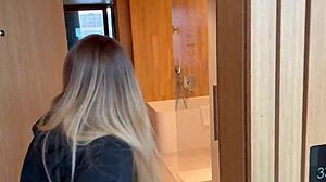 Cheating Wife Gets Fucked On Hotel Balcony Outside